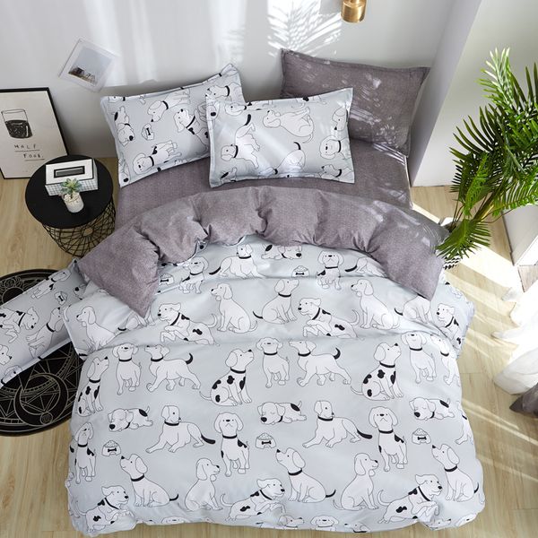 

bedding set fashion quilt cover bed cover flat sheet pillow cases 2/pcs 3pcs/4pcs