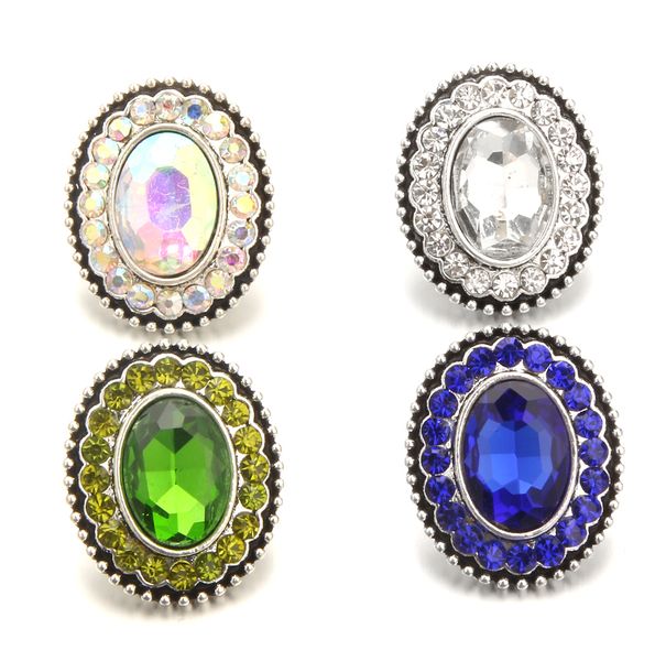 

noosa chunks snap button jewelry oval crystal snap buttons for 18mm snap button necklace bracelet