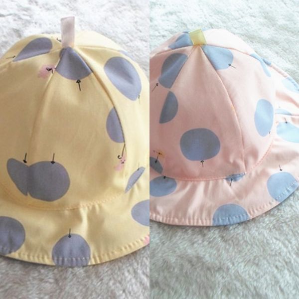 

children's children's summer baby xia baobao basin sun hat cute sun hat, Yellow