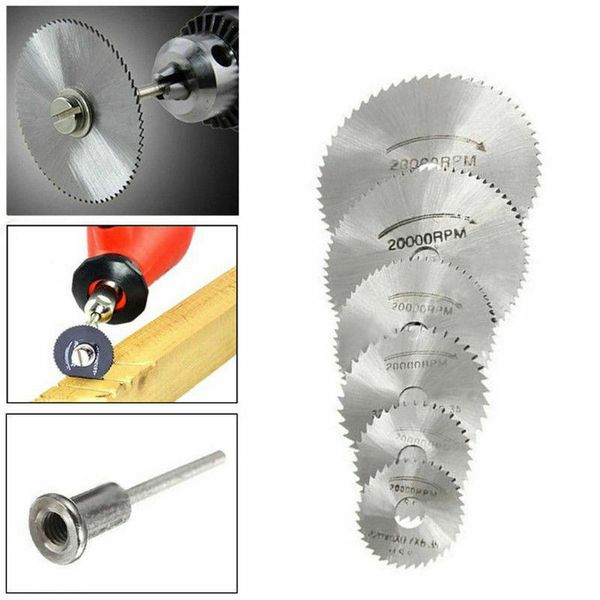 

1 set disc drill cutters high speed steel circular saw accessories for wooden pvc metal ali88