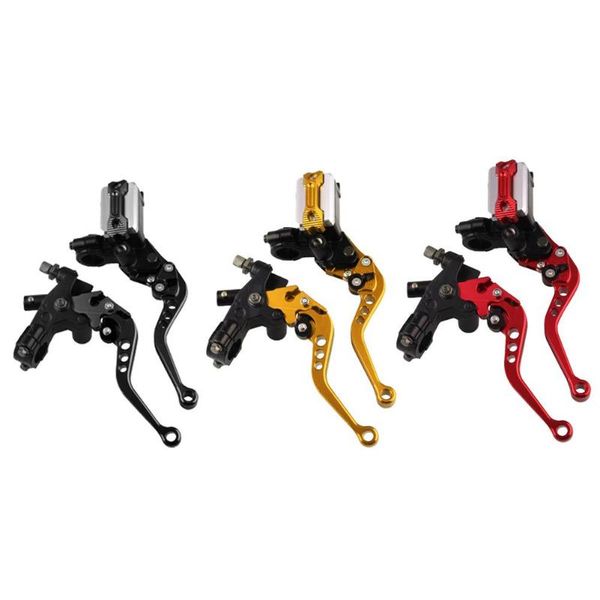 

cnc brake clutch pump motorcycle hydraulic master cylinder levers stainless steel hardware lever adjustable 12.7mm piston