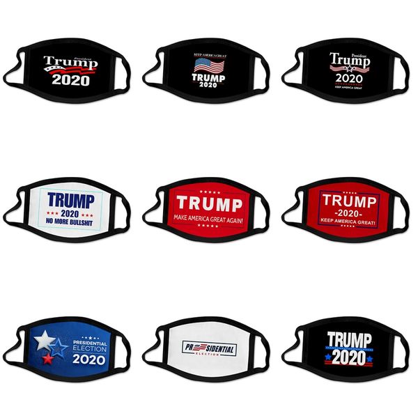 

wholesale designer trump face mask face mask ice silk thin cool masks can be washed section hanging ear masks sunscreen dustproof #633