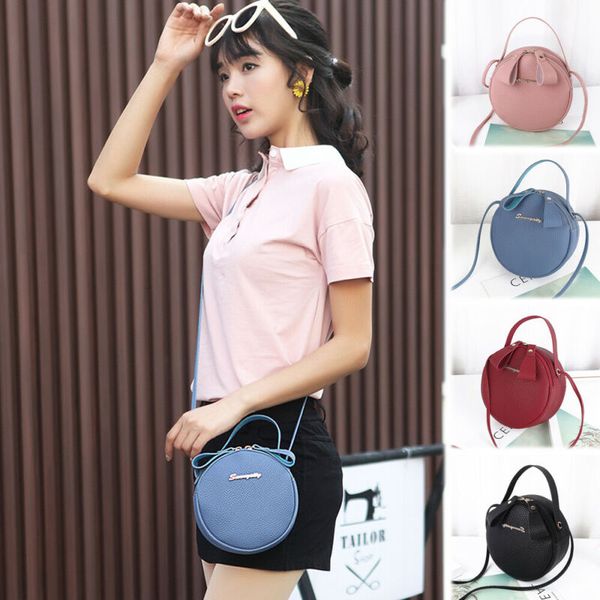 

New Style Women Round Bags Purse Shoulder Handbag Tote Messenger Hobo Satchel Bag Cross Body Handbag