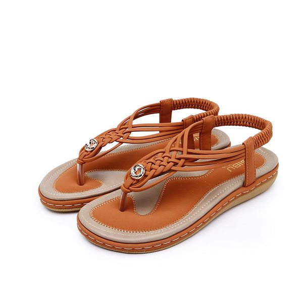 

2019 summer new women sandals fashion casual comfortable woman shoes large size beach girl sandals, Black
