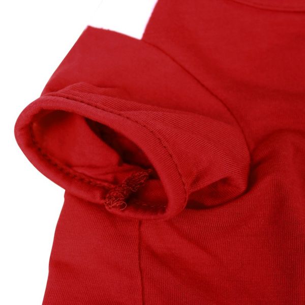 

рождественские собака одежда хлопок t рубашка щенок костюм собака одежда осень зима домашнее животное пальто для маленьких собак чихуахуа