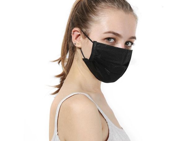 

файн stock высокое качество non woven 3 слоя ушной анти пыли лицевые маски free одноразовая sheet mask shipping set