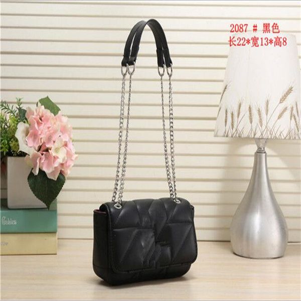 

fashion shoulder bags women chain crossbody bag handbags lady leather new purses designer purse female messenger bag