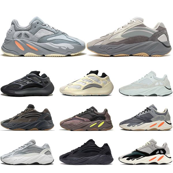 

wholesale 700 v2 wave runner inertia running shoes alvah azael 700s v3 vanta tephra men women sports sneakers size 36-45, White;red