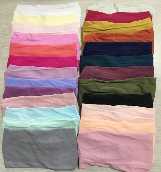 

30pc/lot newborn solid soft wide nylon headbands nylon elastic headband,children girls turban head wrap headwear, Slivery;white