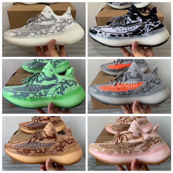 

2020 kanye west static v3 clay beluga gray orange alien black running shoes fashion women mens designer sneakers des chaussures zapatos