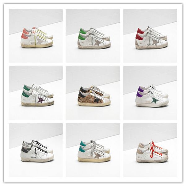 

White golden pink uper tar de igner hoe gb leather neaker low men hoe women ca ual hoe flat tenni ize 35 45, Black