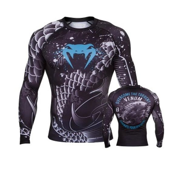 

длинные рукава bjj rashguard футболки мужчин высокое качество бокса футболки gi джиу-джитсу mma сыпь гвардейской бодибилдинг одежда fightwea, White;black