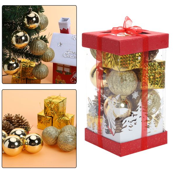 

christmas tree decoration hanging ball gifts boxes ornaments new year home party decoration supplies christmas ornaments balls
