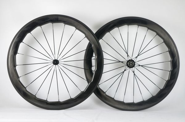 

2019 n w454 road bike 58mm 454 dimple carbon wheel dimple clincher tubular wheel carbon wheel et 25mm 700c wheel