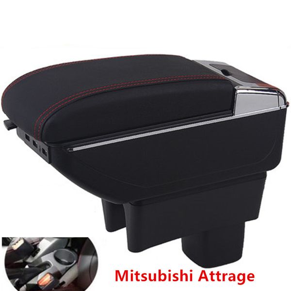 

for mitsubishi attrage armrest box central store content box