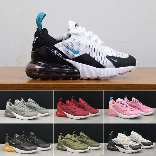 

2019 kid athletic air children basketball shoes wolf grey toddler sport sneaker maxes boy girl toddler chaussures pour enfants kls3-yl