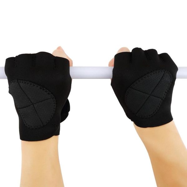 

1 pair sports gloves gym weight lifting fitness exercise training gym gloves multifunction for men women suitable for sports