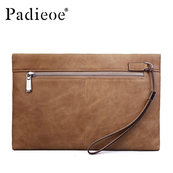 

новые моды для мужчин сцепления сумки посыльного марка натуральная кожа кошельки для мужчин повседневная телефон винтажные кошельки для моне