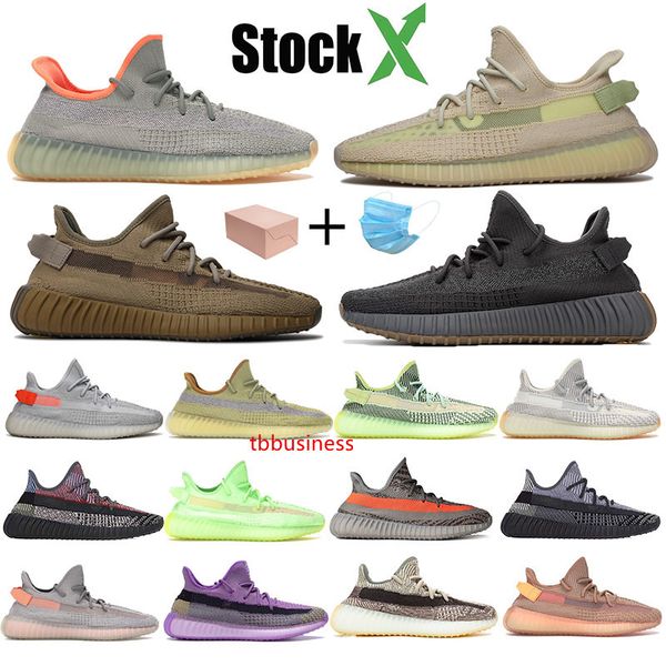 

with stock x 3m reflective kanye west cinder earth tail light running shoes marsh zyon linen yeshaye yecheil men women trainers sneakers