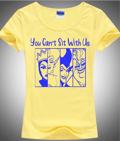 

pure cotton fashion hip hop women casual clothing t-shirts for maleficent queen women t-shirt no. w 02, White