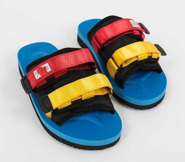 

new classics fashion clot suicoke vclt mens slippers summer designer hook & loop white black sandals flip flops scuffs