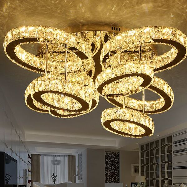 Kreative persönlichkeit Design Led deckenleuchten glanz wohnzimmer kristall lampe moderne hause deckenleuchten Hochwertiges licht MYY