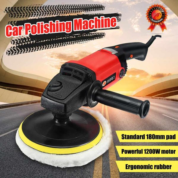 

220v 1200w grinder mini polishing sanding waxing machine car polisher sanding machine orbit polish adjustable speed power tools