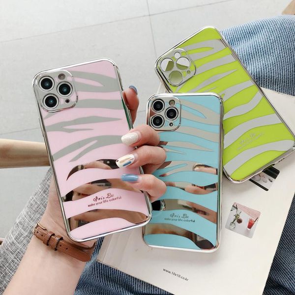 

luxury tpu phone case for iphone 7 8plus xs xr 11 pro max fashion wave label designer phone case back cover