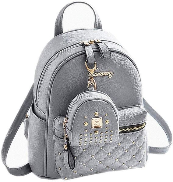 

cute small backpack mini purse casual daypacks leather for teen and women