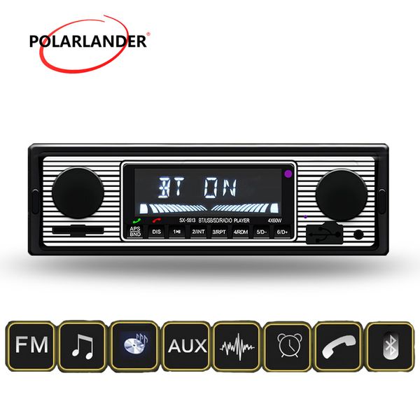 

usb sd aux audio mp3 new car stereo teypleri radio para carro autoradio 12v electronics bluetooth 1din fm car radio