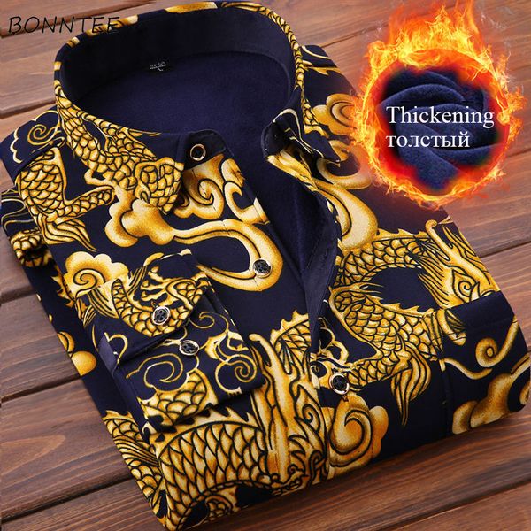 

men shirts velvet warm outwear designed delicate daily profession office korean style popular large size fashionable comfortable, White;black