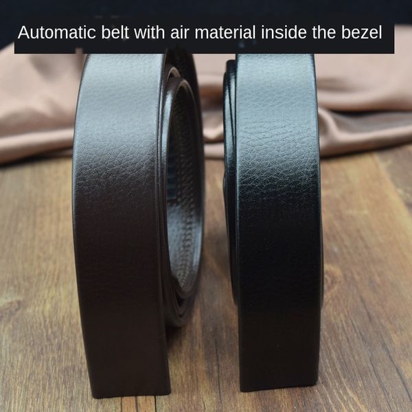 

men's edge automatic body clip aviation material men's edge automatic belt body clip aviation belt material, Black;brown