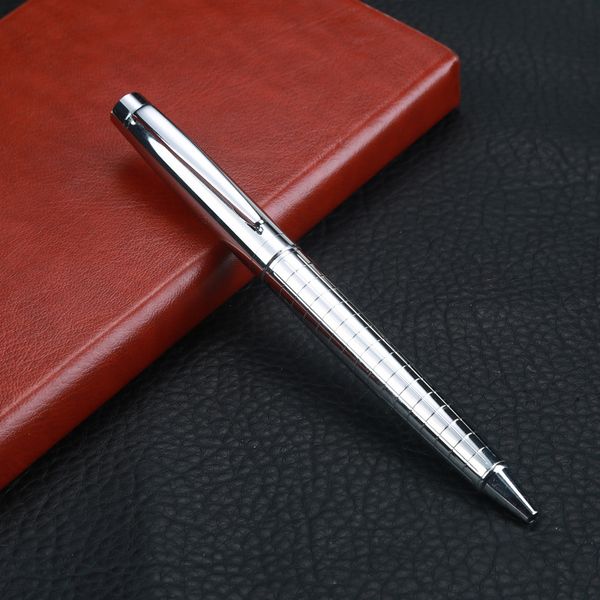 

10pcs classic metal ballpoint pen 0.7mm extra fine nib calligraphy pens stationery office school supplies, Blue;orange