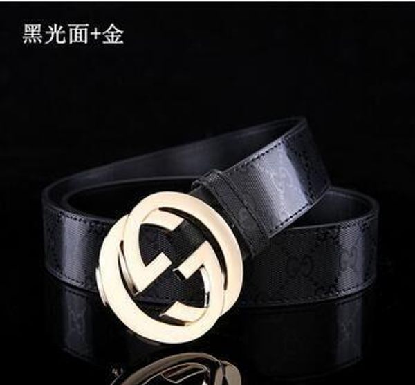 

G# top buckle genuine leather belt designer belts men women high quality new mens belts luxury brand belt free shippingg
