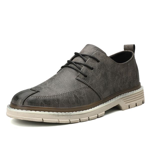 

men boots fashion winter genuine leather footwear for man new high lace up casual shoes men sneakers handmade shoes *a967, Black