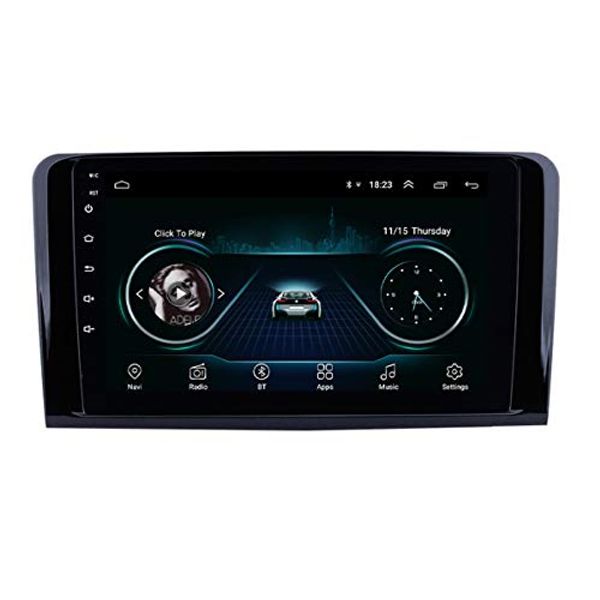

9-дюймовый стерео android 9.0 gps navi для автомобиля 2005-2012 mercedes benz ml с aux поддержка камеры заднего вида wifi usb obd ii