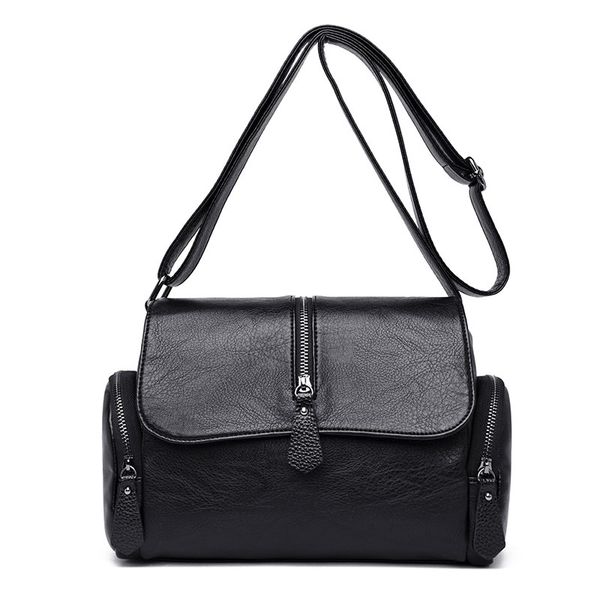

fashion woman bag 2020 new simple shoulder bag bags pu leather hand casual tote women