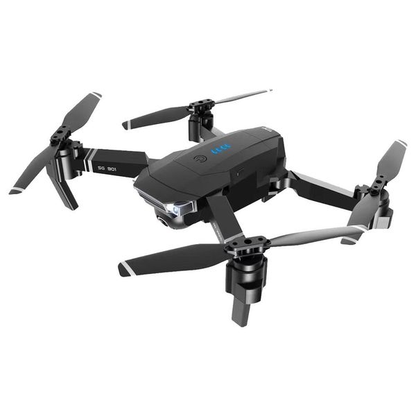 Drone RC pieghevole ZLRC SG901 YUE 4K WIFI con telecamera grandangolare regolabile Posizionamento del flusso ottico RTF - Due batterie con borsa