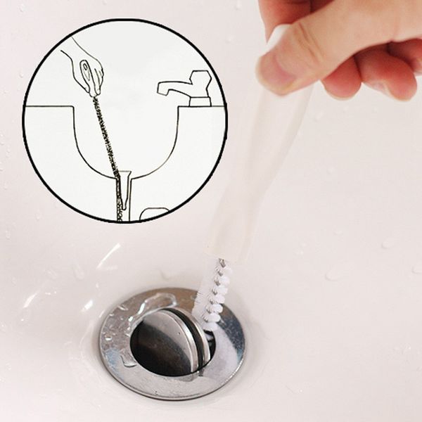 

japanese pipe dredger drain hair clog tool starter kit for drain cleaning household cleaning tools kitchen pass sewer dredge toilet hair