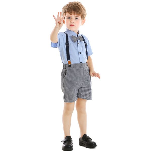 

kids designer luxury baby boy clothing sets 2020 summer short sleeve t-shirt +shorts pants outfit casual suits kids rompers sets, White