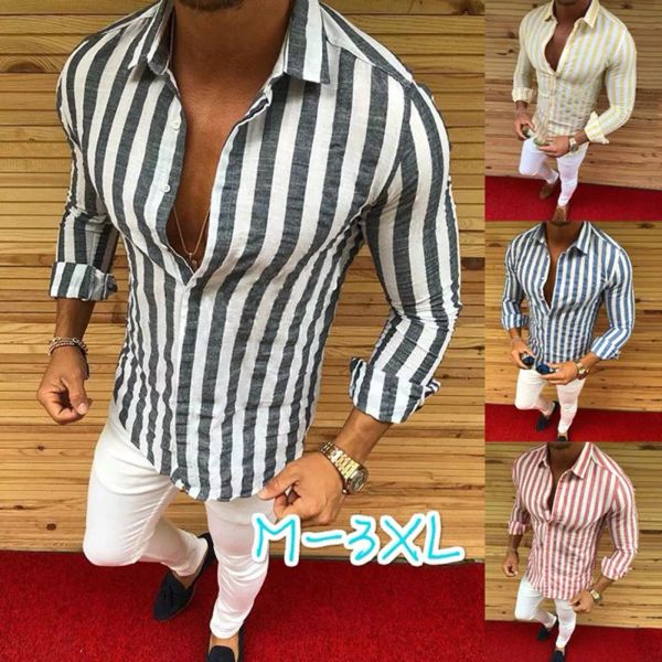 

mens formal shirt men striped dress designer casual luxury shirts regular fit shirt