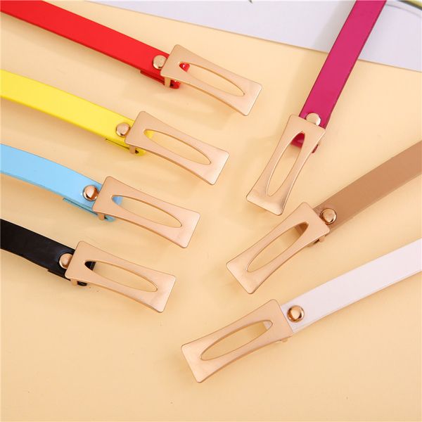 

belt female fine decorative dress simple fashion hundred matching skirt sweater version of the small belt female korean tide, Black;brown