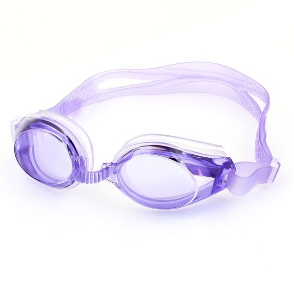 

women men plastic swimming swim goggles glassses purple with earplugs #8 goggles
