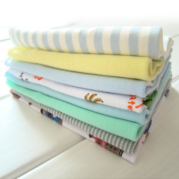 

8pcs soft water absorption towels baby bath towels cotton gauze flower print new born baby towels baby care dropship