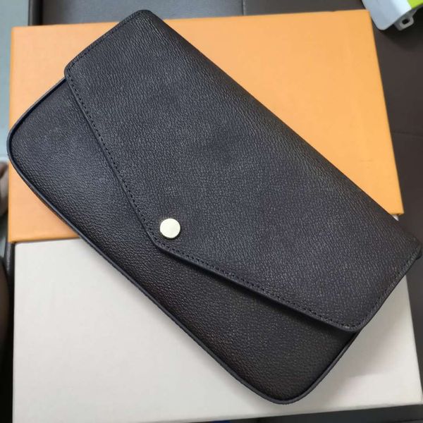 

orignal real genuine leather fashion chain shoulder bag handbag presbyopic mini package messenger bag mobile card holder purse 61276 felicie