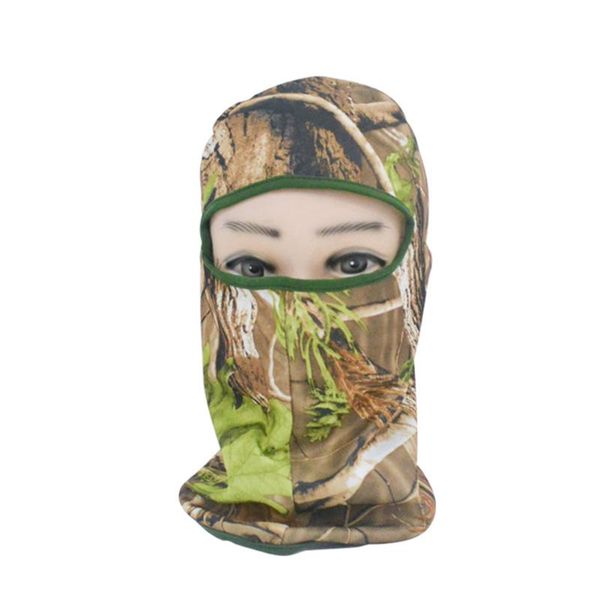 

balaclava sports hood hat accessories paintball full cover face mask soft helmet outdoor bicycle hunting tactical camouflage, Black