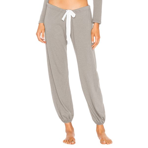 

pants women pants solid loose elastic waist trousers women streetwear 2019 calca feminina drawstring casual 2019 home pants z4, Black;white