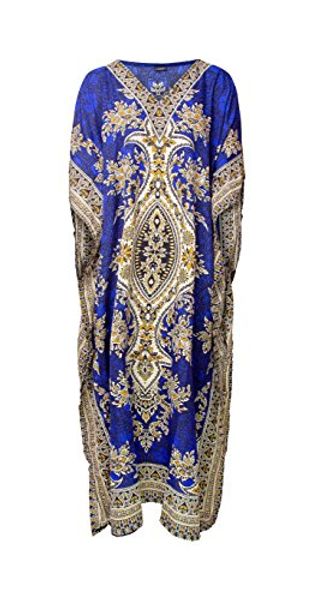 

rubina kapoor rk essentials | tribal ethnic print long kaftan | plus size, Black;gray