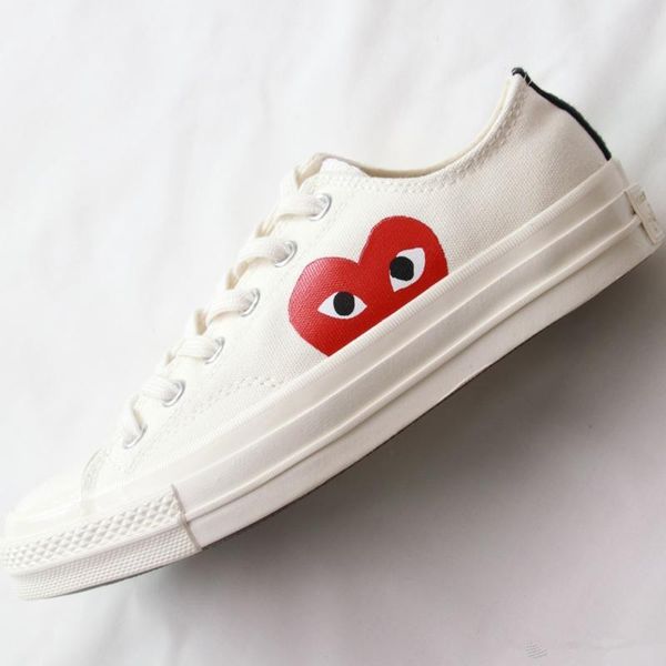 

2020 new -des-garcons-play-chuck-neakers-for-men-039 (1)898, Black