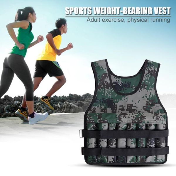 

44lb loading adjustable weighted vest running boxing training fitness equipment for effective working-out accessories